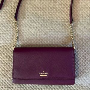 Kate Spade Saffriano Leather Convertible Crossbody Bag